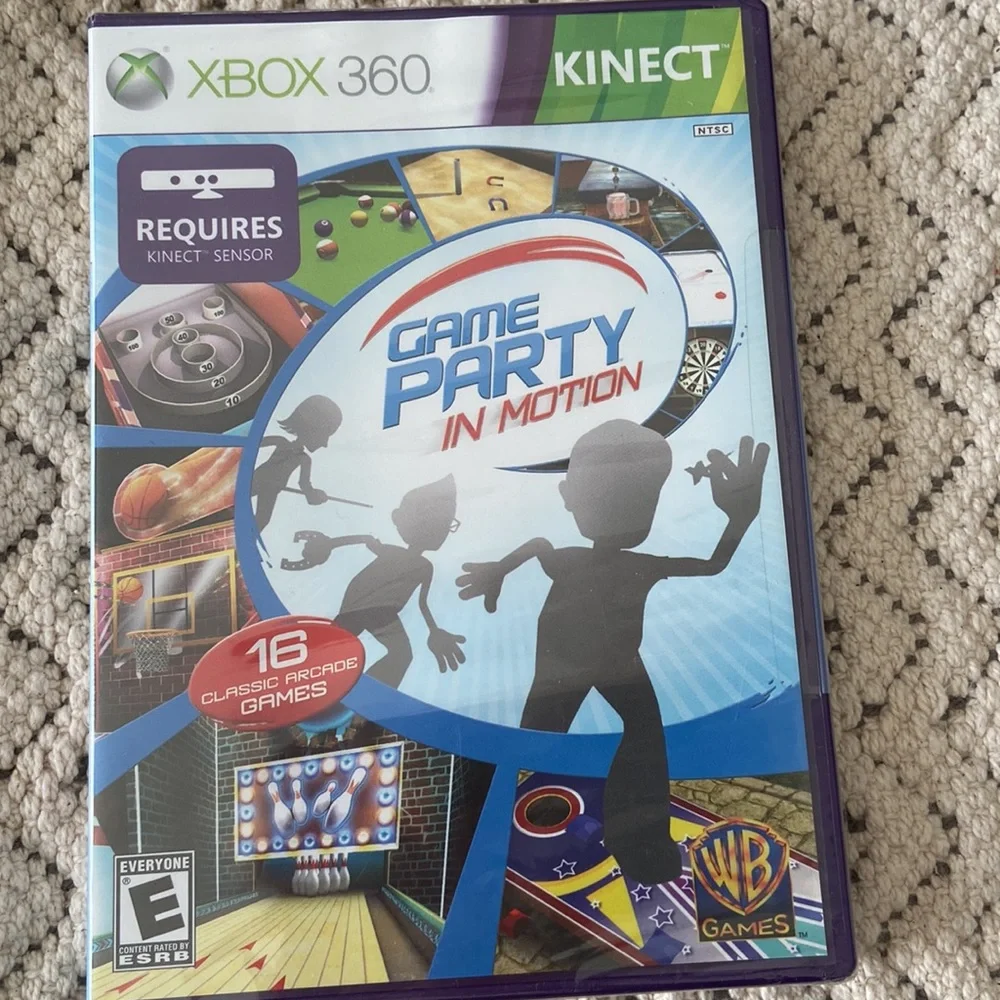 New XBOX 360 Kinect Game Party In Motion